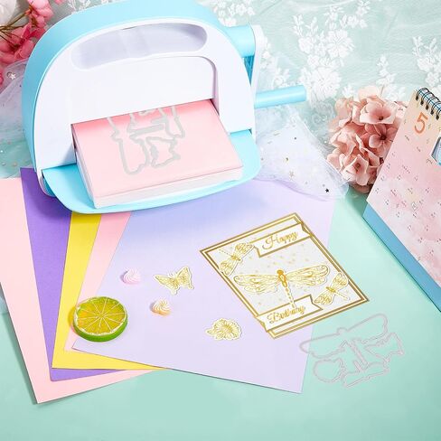 Globleland Dragonfly Butterfly Plate Hot Foil and Cut Diays اطف in Saudi Arabia