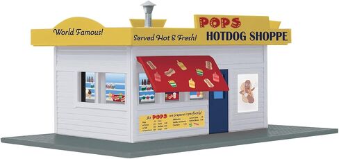 Lionel Ho Scale Pops Hot Dog Shoppe Kit 2167020 in Saudi Arabia