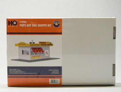 Lionel Ho Scale Pops Hot Dog Shoppe Kit 2167020 in Saudi Arabia