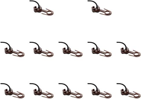 DYNWAVE 12x Model Trains HO Scale Coupler,Trains Coupler,Model Railway Accessories,Replace,Trains Hook Sturdy for 1:87 Modification in Saudi Arabia