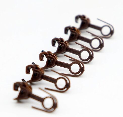 DYNWAVE 12x Model Trains HO Scale Coupler,Trains Coupler,Model Railway Accessories,Replace,Trains Hook Sturdy for 1:87 Modification in Saudi Arabia