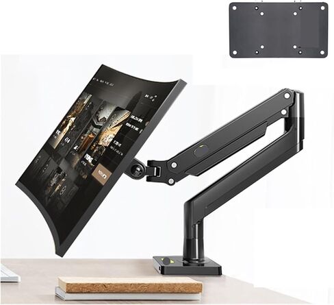 G40 Gas Spring Arm 22-40 Inch Screen Desktop Monitor Stand 360 Rotation 3-15 kg Curved Screen/Ultra Wide Screen/Flat Screen(WITH 200X200) in Kuwait