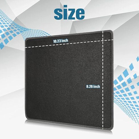 Yexiya 40 Pieces Mouse Pad with Stitched Edged Mouse Pad with Non Slip Rubber Base Washable Mousepads for Employee Office 10.23 x 8.26 Inch in Saudi Arabia