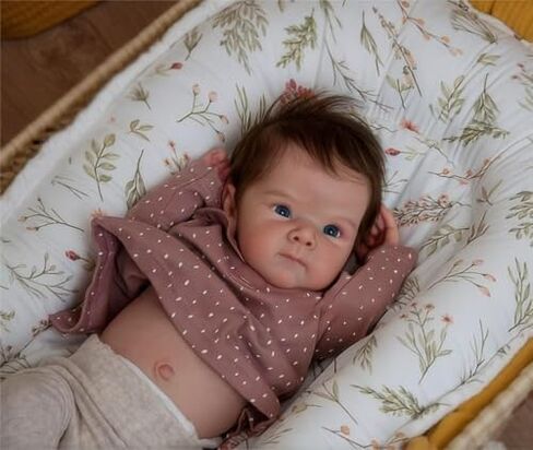 Zero PAM Reborn Baby Baby Dolls Silicone Full Body-18 '' Dollistic Baby Doll و Silicone Baby Doll و Real Life Baby Dolls و Chantomal Cruity Birth with Accessories in Kuwait