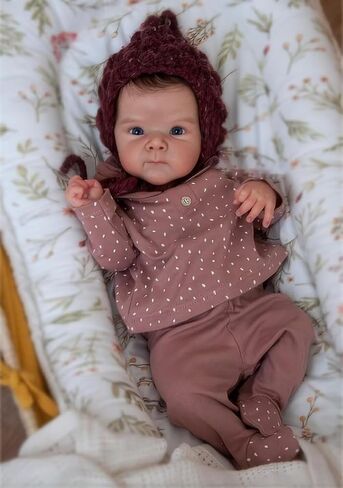 Zero PAM Reborn Baby Baby Dolls Silicone Full Body-18 '' Dollistic Baby Doll و Silicone Baby Doll و Real Life Baby Dolls و Chantomal Cruity Birth with Accessories in Kuwait