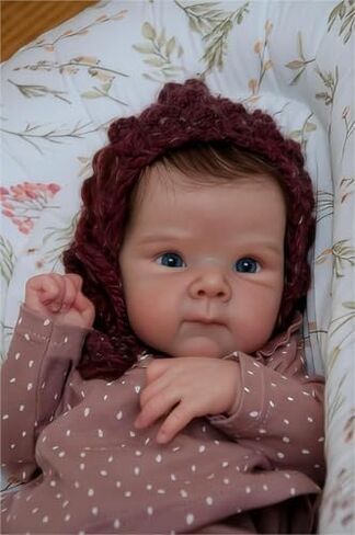 Zero PAM Reborn Baby Baby Dolls Silicone Full Body-18 '' Dollistic Baby Doll و Silicone Baby Doll و Real Life Baby Dolls و Chantomal Cruity Birth with Accessories in Kuwait