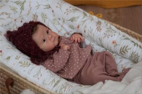Zero PAM Reborn Baby Baby Dolls Silicone Full Body-18 '' Dollistic Baby Doll و Silicone Baby Doll و Real Life Baby Dolls و Chantomal Cruity Birth with Accessories in Kuwait