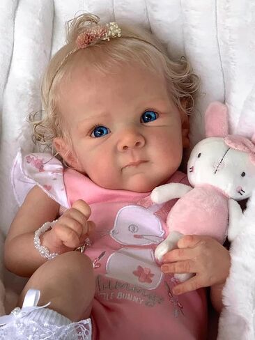 Zero PAM Reborn Baby Baby Dolls Silicone Full Body-18 '' Dollistic Baby Doll و Silicone Baby Doll و Real Life Baby Dolls و Chantomal Cruity Birth with Accessories in Kuwait