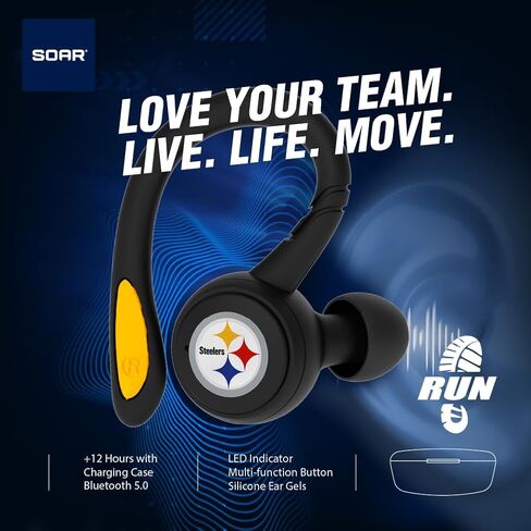 SOAR NHL Sport True Wireless Earbuds V.5, Seattle Kraken in Saudi Arabia