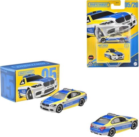 Matchbox Collection Vehicles GBJ48 - JCL36 BMW M5 POLICE in Saudi Arabia