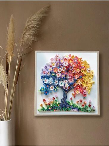 CraftCraze Diamond Painting Adult Kits, Diamond Art Kits for Beginners, DIY Butterfly Full Drill Diamond Painting for Home Wall Decoration 11.8 x11.8 inches in Saudi Arabia