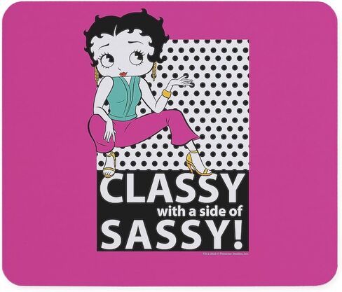 Cafepress Betty Booplic Non-Slip Rubber Gaming Mousepad in Saudi Arabia