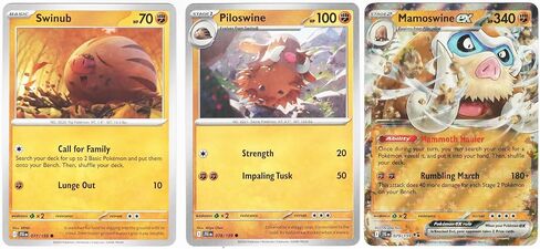 Mamoswine ex 079/159 – Journey Together – Pokemon Double Rare Card Lot in Saudi Arabia