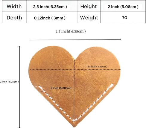 Genuine Leather Heart Bookmarks,4pcs Set Real leatehr Cute Corner Page Book Marks for Kids Women Book Accessories for Reading Lovers Teacher Handmade Gifts for School Office Home Supplies in Saudi Arabia