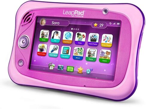LeapFrog LeapPad Ultimate Ready للكمبيوتر اللوحي المدرسي، (تغليف خالٍ من الإحباط)، أخضر in Kuwait