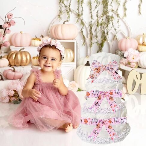 Joymemo 4 Rolls 20 ياردة وردية اللون الأسود Halloween Grosgrain Ribbon للفتيات ، مطبوعة مع Whost Bat Spider Web ، غلاف الهدايا ديكور كعكة الديكور الهالوين تحت عنوان الحفلات لوازم الحفلات in Saudi Arabia