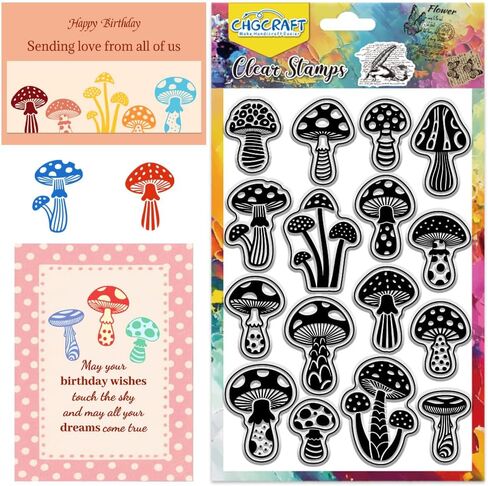 CHGCRAFT Funny Hippo Clear Stamps Funny Animals Transparent Stamps Birds Silicone Clear Stamp Seals for DIY Scrapbooking Photo Album Decoration, 4.3×6.3 inch in Saudi Arabia