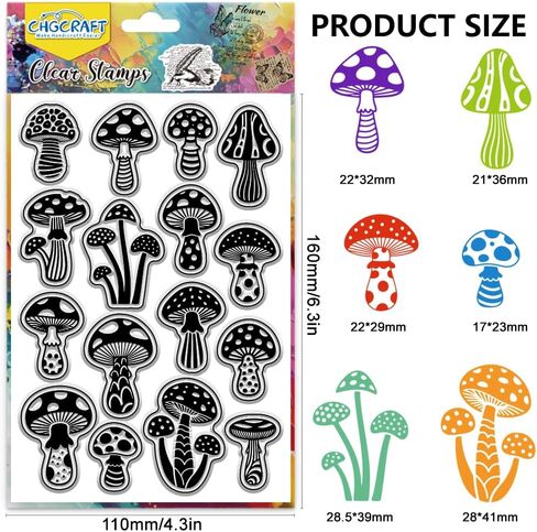 CHGCRAFT Funny Hippo Clear Stamps Funny Animals Transparent Stamps Birds Silicone Clear Stamp Seals for DIY Scrapbooking Photo Album Decoration, 4.3×6.3 inch in Saudi Arabia