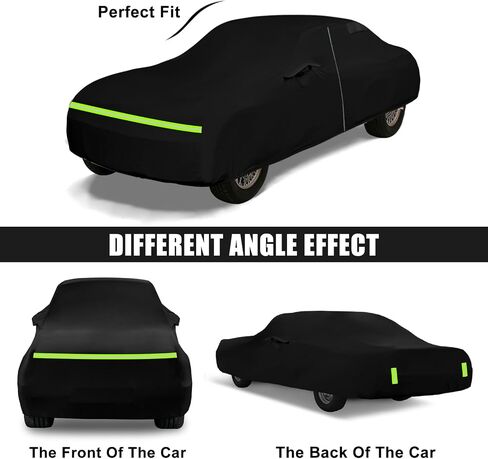 Waterproof Car Cover Compatible with 1996-2006 Jaguar XK8 / XKR Accessories, All Weather Classic Car Covers with Inner Cotton&Zipper Door for Snow Rain Protection in Saudi Arabia
