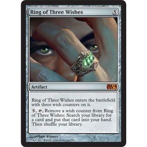 Magic the Gathering - Ring of Three Wishes (216/249) - Magic 2014 in Kuwait