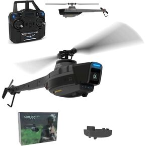 RC ERA C127AI RC Helicopter مع كاميرا 1080 بكسل ، 2.4 جيجا هرتز 4CH من أحادي الأفرار بدون فرش من لعبة الكشافة بدون طيار مع تحديد المواقع الديرو والبصرية ، طائرة عسكرية مع بطاريتين in Kuwait