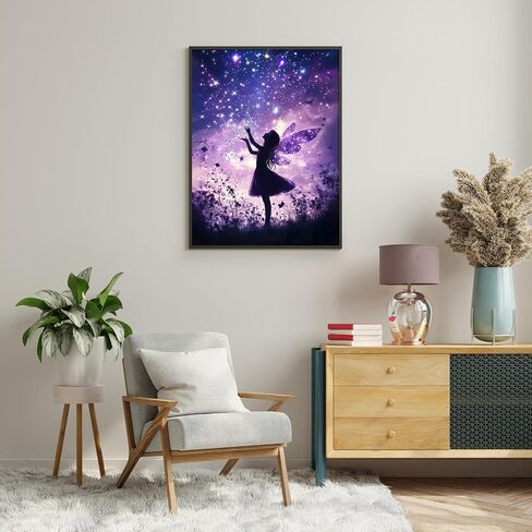 Diamond Art Kits for Adults Beginner, Moonlight Landscape 5D Diamond Painting Kits for Adults, DIY Round Full Drill Gem Art Painting and Crafts for Gift Home Wall Decor 12x16 Inch in Saudi Arabia