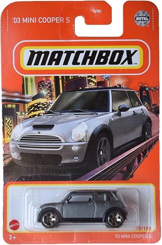 Matchbox '03 Mini Cooper s, [Gray] 73/100 in Saudi Arabia
