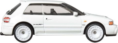 Hot Wheels Boulevard Mazda 323 GTR 1:64 Scale Die-Cast Car, White in Saudi Arabia