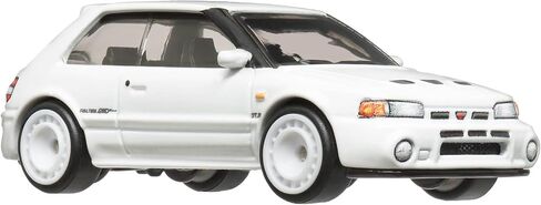 Hot Wheels Boulevard Mazda 323 GTR 1:64 Scale Die-Cast Car, White in Saudi Arabia