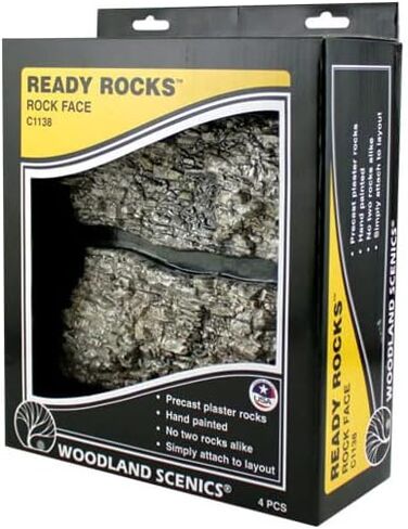 Woodland Scenics C1138 Rock Face Ready Rocks in Saudi Arabia