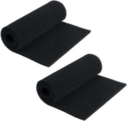OLYCRAFT 2Pcs Activated Carbon Media Pad 30ppi Pre Filter Carbon Sponge Pads Cuttable Activated Carbons Media Pad Aquarium Sponge Filter Pads for Fish Tank Filters Aquarium-36x12x0.4 Inch in Saudi Arabia