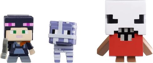 Mattel Minecraft Halloween Series Figure (3 Pack) - Alex with Hoodie و Mummy Sheep & Bedlam in Saudi Arabia