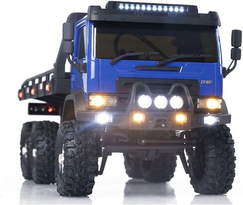 Toucan RC Hobby CR18P Flatbed Bruck 6x6 RTR RC ROCK CRAWLER 1/18 OFF-ROAD TRACK 2 SPEED LIGHTS in Kuwait