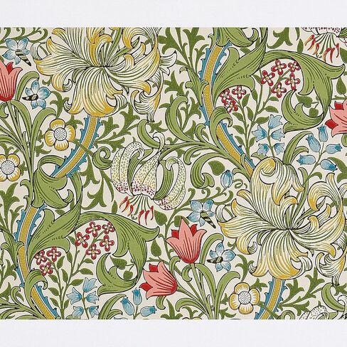 CafePress Golden Lily William Morris Non-Slip Rubber Gaming Mousepad in Saudi Arabia