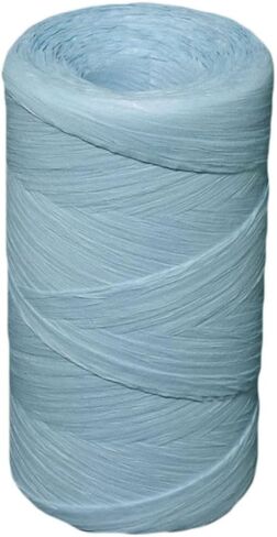 393 Feet Raffia Paper Ribbon, Colored Packing Paper String Craft Raffia Ribbon for Gift Wrapping and DIY Decoration (Brown) in Kuwait