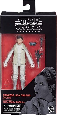 STAR WARS E1213 The Black Series 6" Princess Leia Organa (Hoth) Figure in Saudi Arabia