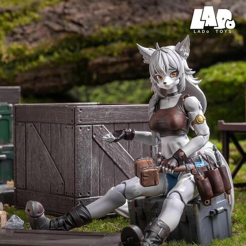 LADOTOYS 1/12 أرقام الحركة - سحرية Adventurer Squad Pt.1 Mender Liya alopex - 6 '' ، نموذج طراز قابل للتحصيل بدرجة عالية من 15+ in Kuwait