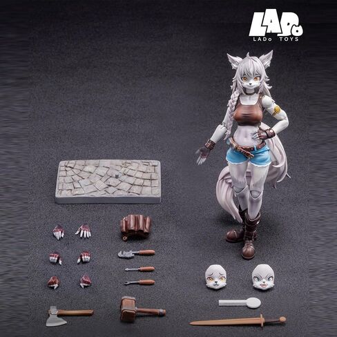 LADOTOYS 1/12 أرقام الحركة - سحرية Adventurer Squad Pt.1 Mender Liya alopex - 6 '' ، نموذج طراز قابل للتحصيل بدرجة عالية من 15+ in Kuwait