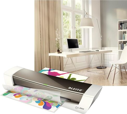 أكياس Leitz Ilam Clear Clear Dherly Laming ، 100 ورقة ، وحجم الحرف 8.5 "× 11" ، 5 مل للصلابة العالية والتشطيب اللامع ، المكتب المنزلي (WSM301043) in Kuwait