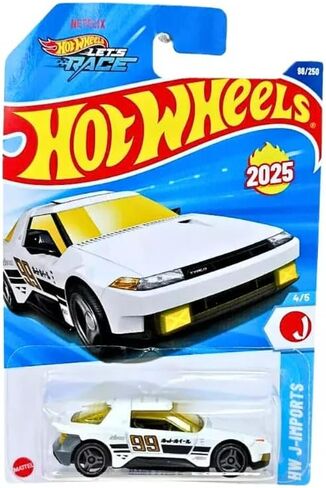 Hot Wheels Hako Type D ، HW J-Imports Series ، White Diecast Car ، 1:64 Scale in Saudi Arabia