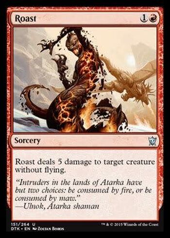 Magic The Gathering - Roast (151/264) - Dragons of Tarkir in Saudi Arabia