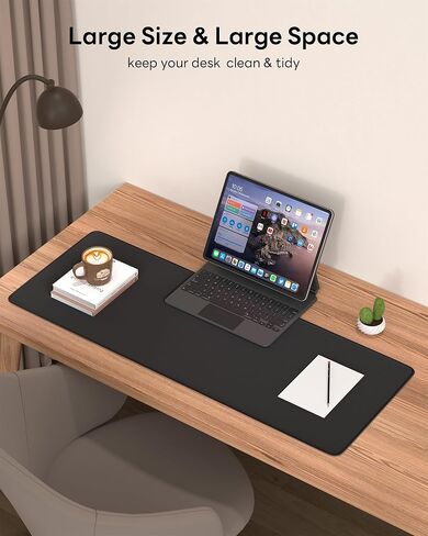 Floral Mouse Pad, 31.5 x 11.8 Large Desk Mat with Stitched Edges & Non-Slip Base, Mousepad for Office, Home, Work, Night Flowers in Kuwait