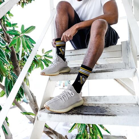 FBF Originals - جوارب NFL 4 Stripe Deuce Crew - دالاس كاوبويز (متوسط) in Kuwait