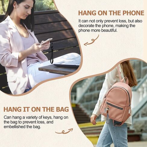 2 Pack Wrist Lanyard for Keys, Keychain Wristlet, Wrist Keychain, Wrist Lanyard for Wallets, ID Holders, and Phones in Kuwait