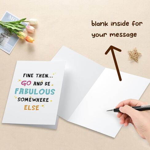 Funny Moving Away Card for Neighbor, Congrats New House Card for Friend Family Members, Humor Housewarming Card for Him Her, It's Rude That You're Moving but OK in Saudi Arabia