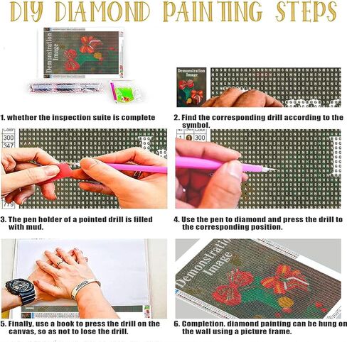 Witch's Kitchen Diamond Painting Kits Fall And Winter Gift For All Beginners,Round Diamonds Embroidery Painting Art On Canvas 5d Diamond Painting 8x12 In Taste Living Room Decor Store Club Decor in Saudi Arabia
