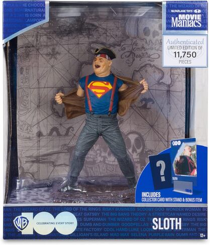 ألعاب McFarlane - WB 100: Sloth (The Goonies) Movie Maniacs 6in passified figure in Saudi Arabia