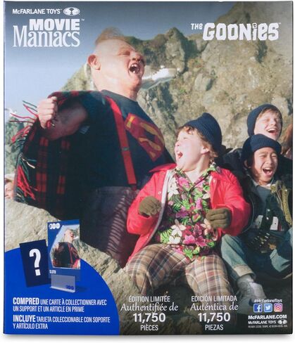 ألعاب McFarlane - WB 100: Sloth (The Goonies) Movie Maniacs 6in passified figure in Saudi Arabia
