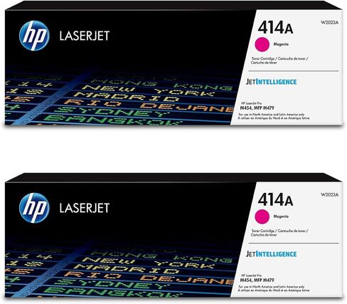 HP 414A | W2023A | خرطوشة الحبر | Magenta - 2 Pack in Saudi Arabia