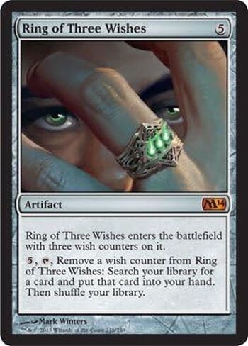 Magic the Gathering - Ring of Three Wishes (216/249) - Magic 2014 in Kuwait